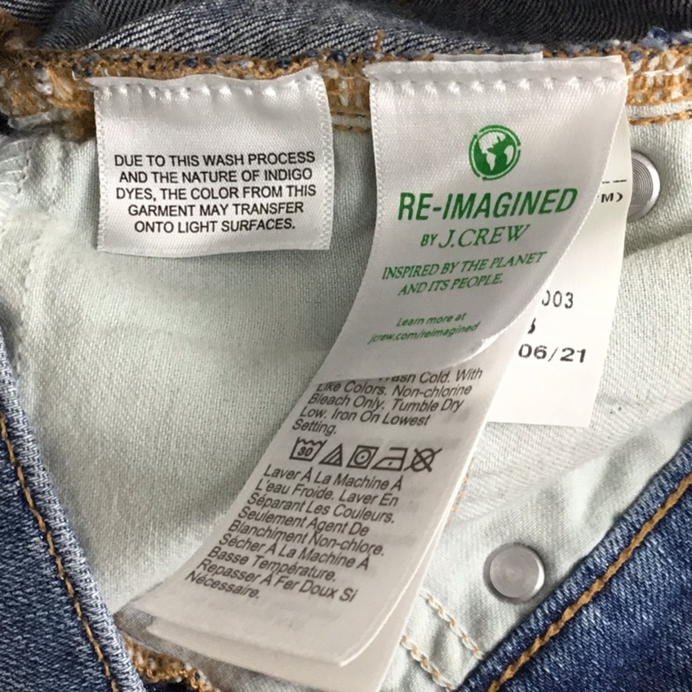 J. Crew Mid Rise Denim Shorts - Picture 7 of 10